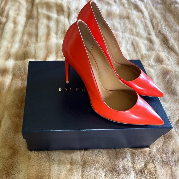 Ralph Lauren Purple Label Collection Celia Pumps Size 38 - Picture 2 of 7